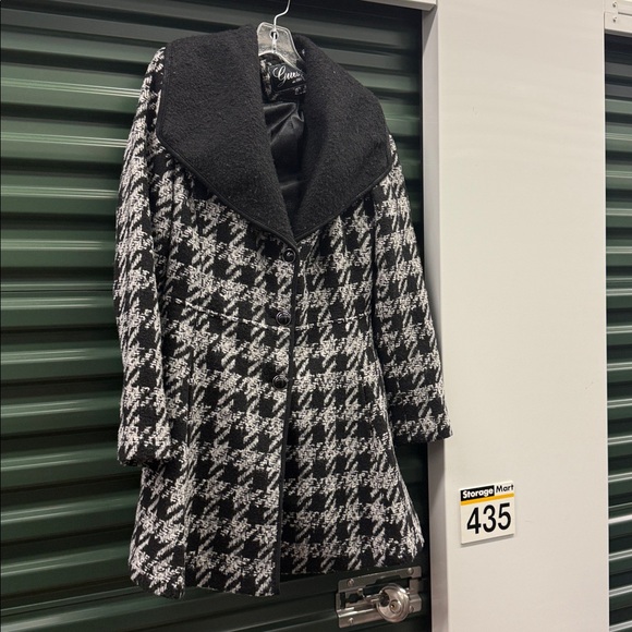 Guess Wool Blend Coat - Picture 1 of 12